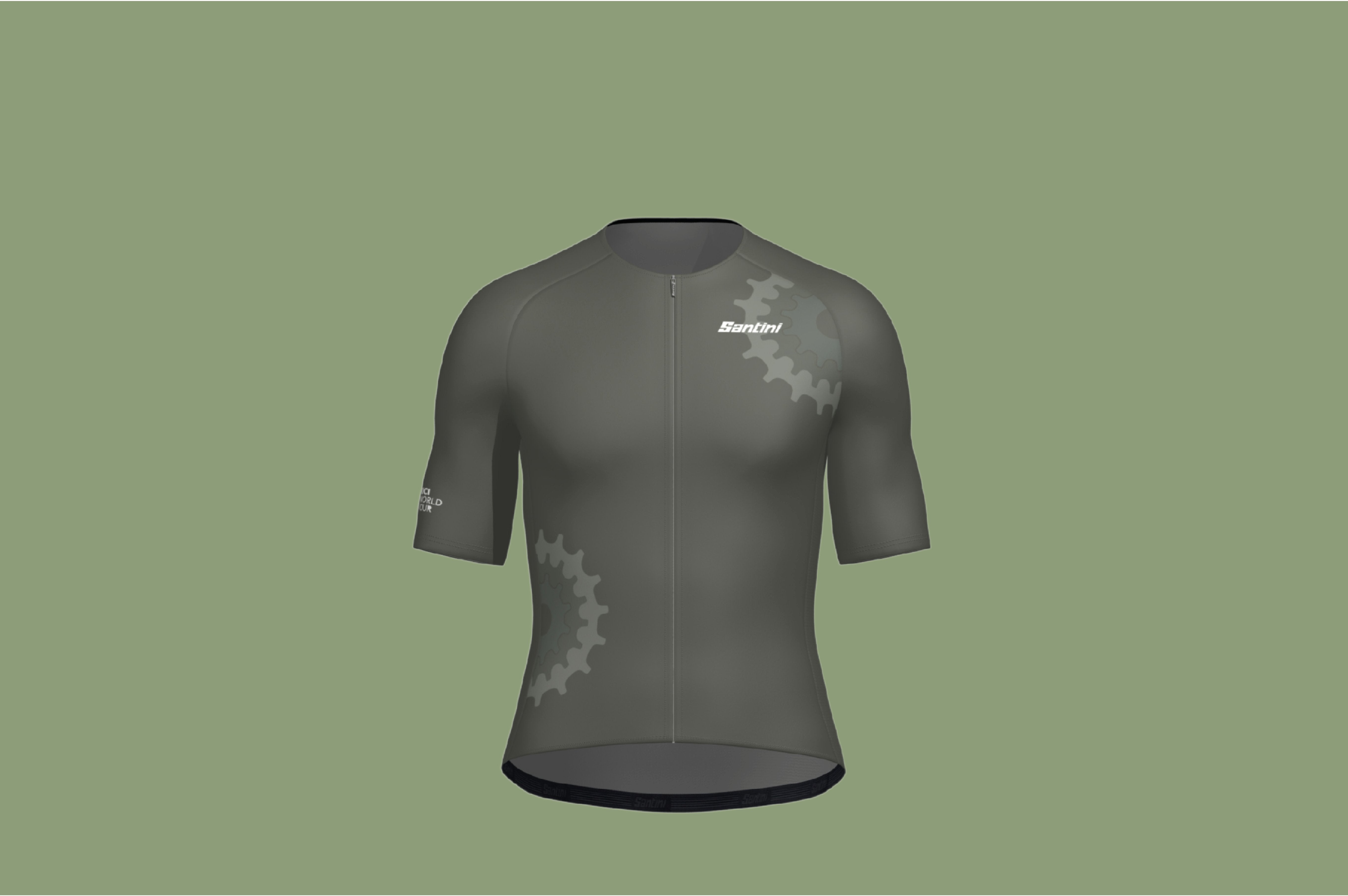 Santini IMPACTブラック ビブタイツ XXL Santini IMPACTブラック ビブタイツ XXL Santini Impact bib