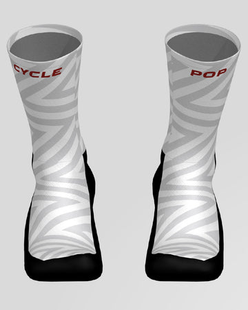 Chaussettes de vélo PRINT Cycle Pop - Unisexe