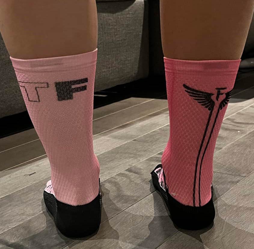 Chaussettes de vélo PRINT Team Fainéant - Unisexe