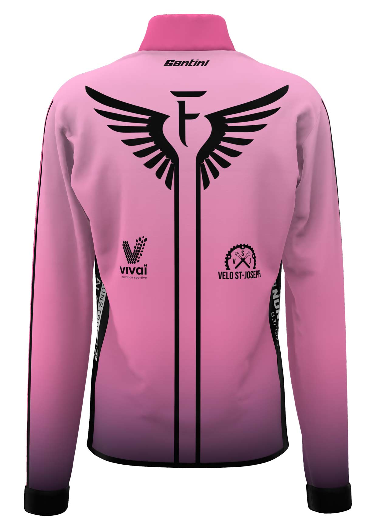 Manteau coupe-vent pour la course à pied STREAM Team Fainéant - Unisexe