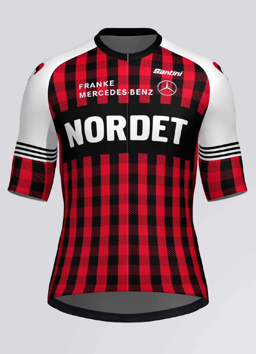 Santini maillot de vélo LOGIC Col du Nordet 2026 - Unisexe