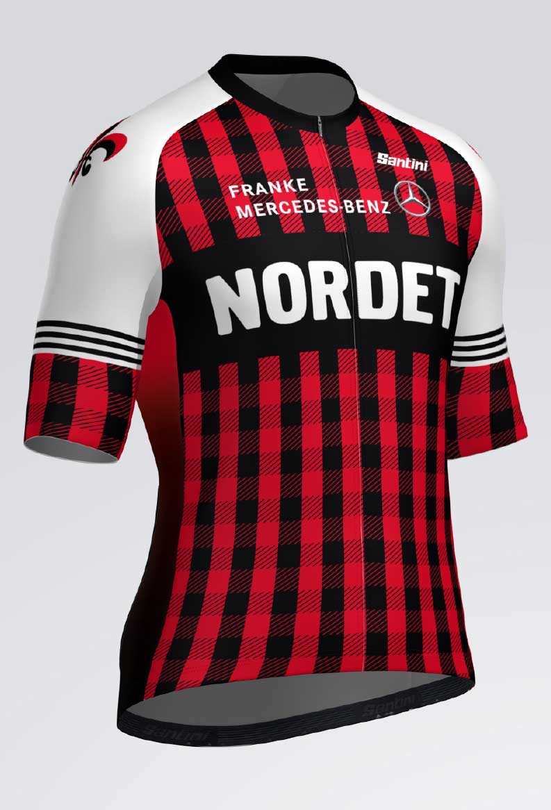 Santini maillot de vélo LOGIC Col du Nordet 2026 - Unisexe