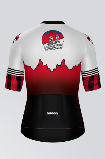 Santini maillot de vélo LOGIC Col du Nordet 2026 - Unisexe