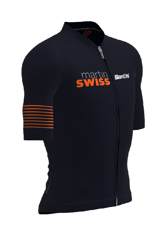 Maillot de vélo SLEEK Tour de France Martin Swiss - Homme