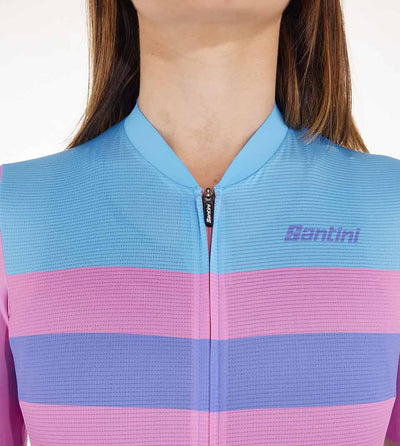 SANTINI maillot de vélo ECO SLEEK BENGAL - Femme