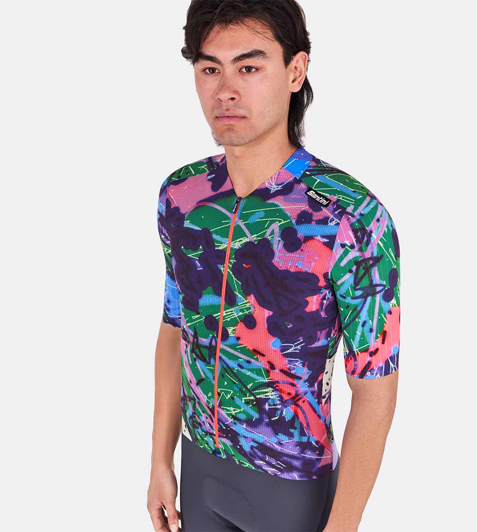SANTINI maillot de vélo REDUX LOUD - Homme