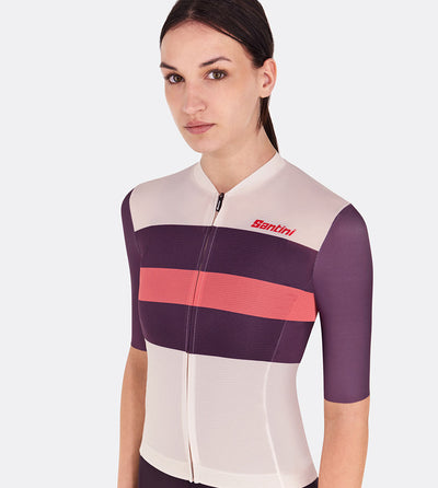 SANTINI maillot de vélo ECO BENGAL - Unisexe