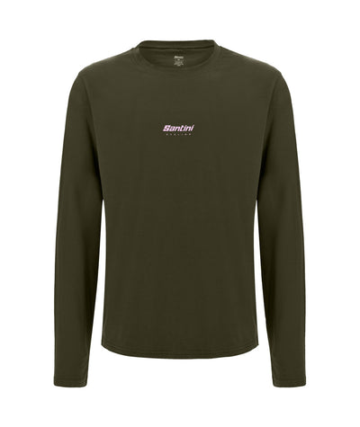 SANTINI T-Shirt à manches longues BRAND - Unisexe