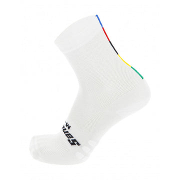 SANTINI chaussettes de vélo officielles UCI RAINBOW