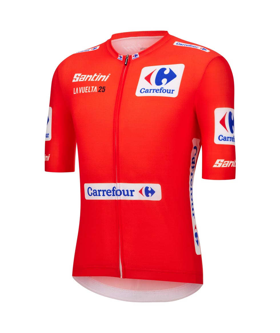 SANTINI maillot de leader LA VUELTA 2025 - Homme