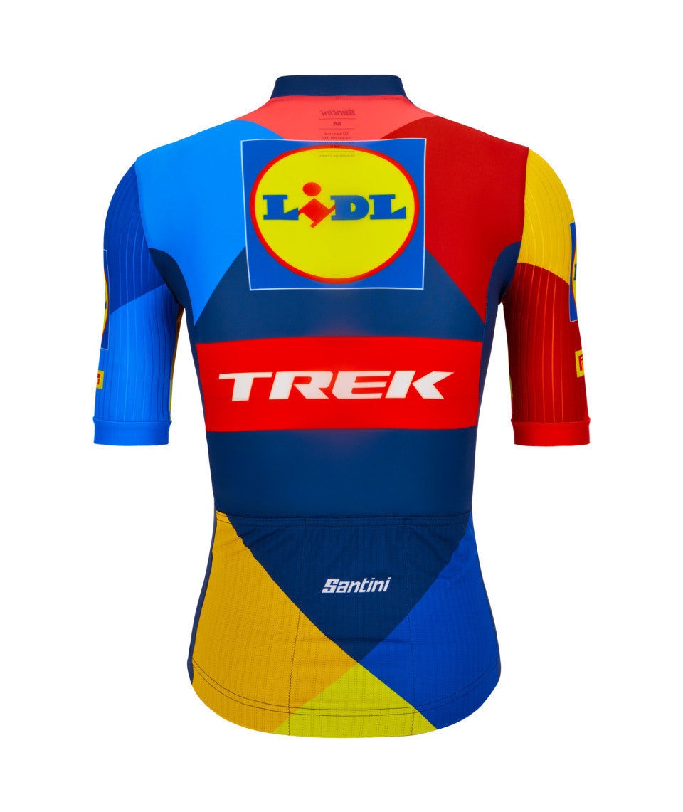 SANTINI maillot de vélo officiel LIDL TREK 2024 - Homme