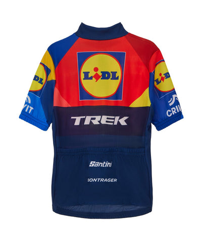 SANTINI maillot de vélo LIDL TREK 2025 enfant