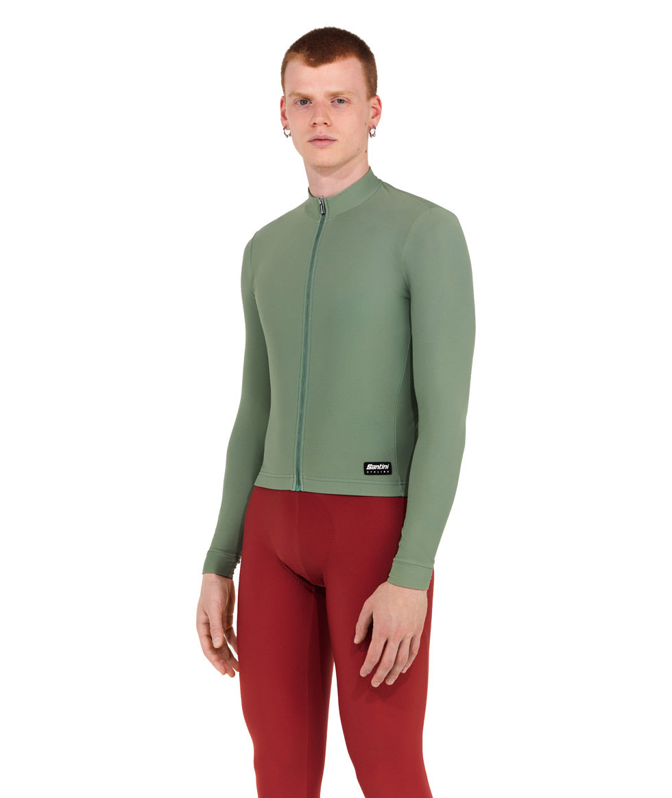 SANTINI maillot de vélo à manche longue RTR - Unisexe