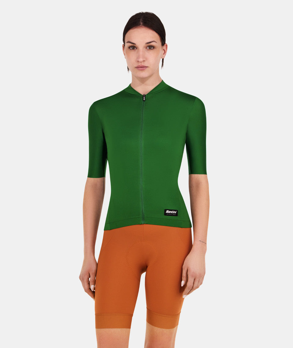 SANTINI maillot de vélo à couleur unie RTR - Unisexe