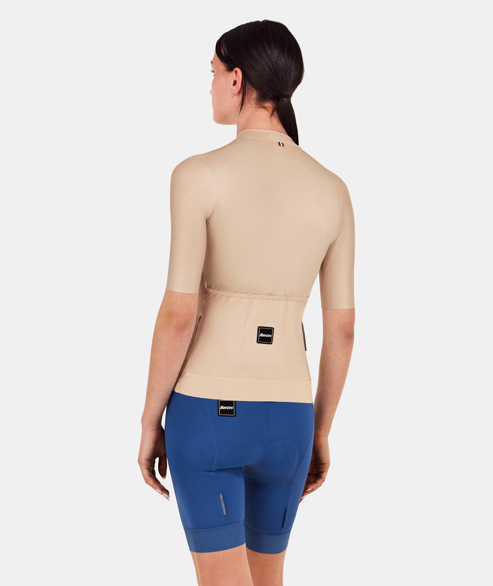 SANTINI maillot de vélo à couleur unie RTR - Unisexe