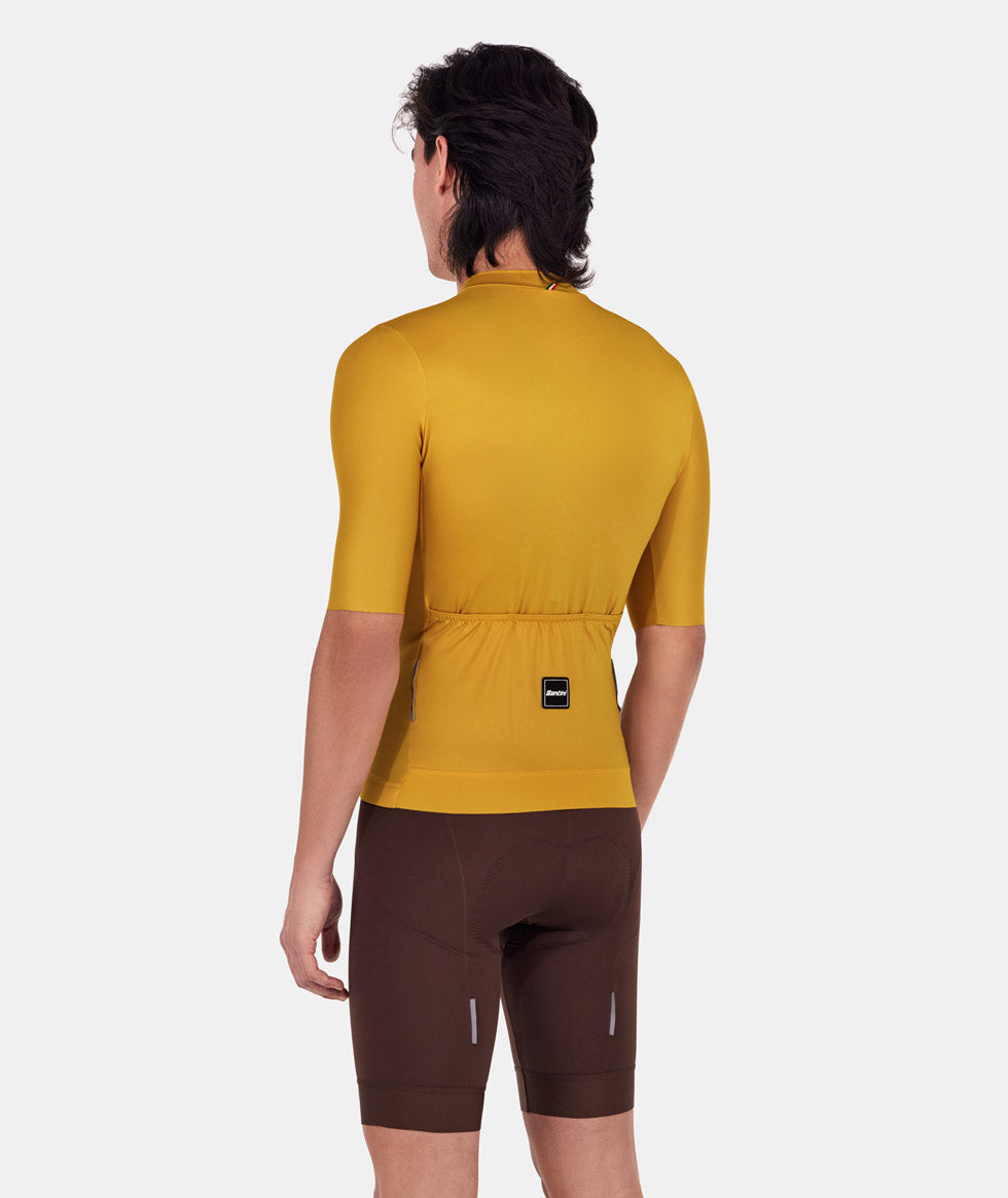 SANTINI maillot de vélo à couleur unie RTR - Unisexe