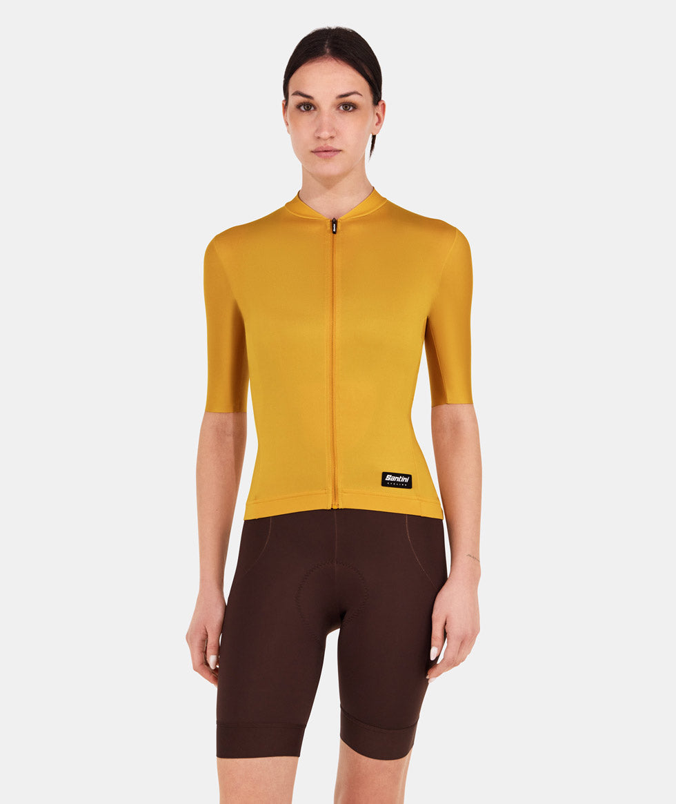 SANTINI maillot de vélo à couleur unie RTR - Unisexe