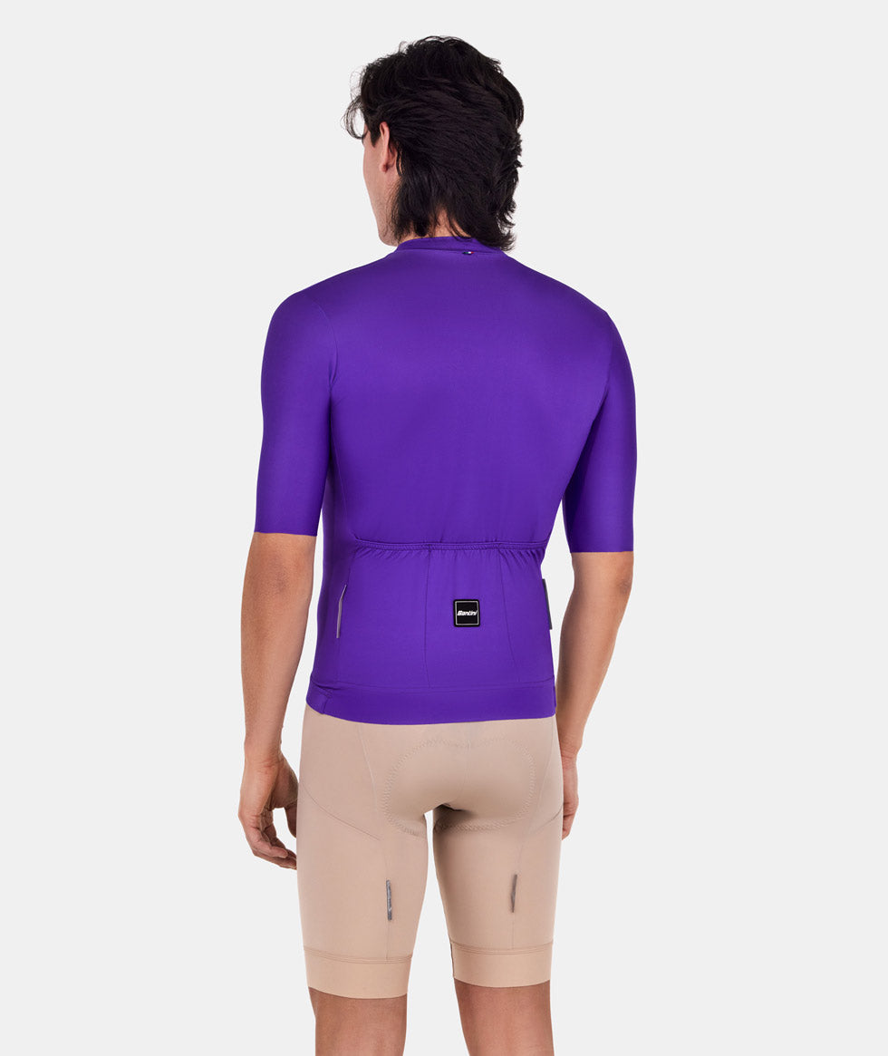 SANTINI maillot de vélo à couleur unie RTR - Unisexe