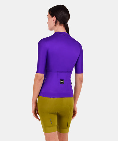 SANTINI maillot de vélo à couleur unie RTR - Unisexe