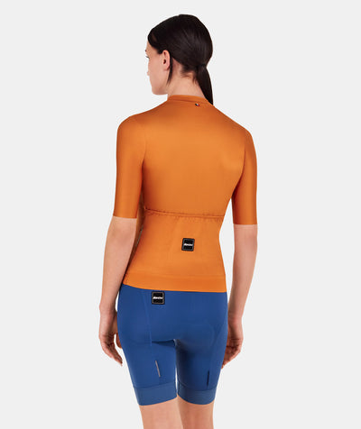 SANTINI maillot de vélo à couleur unie RTR - Unisexe