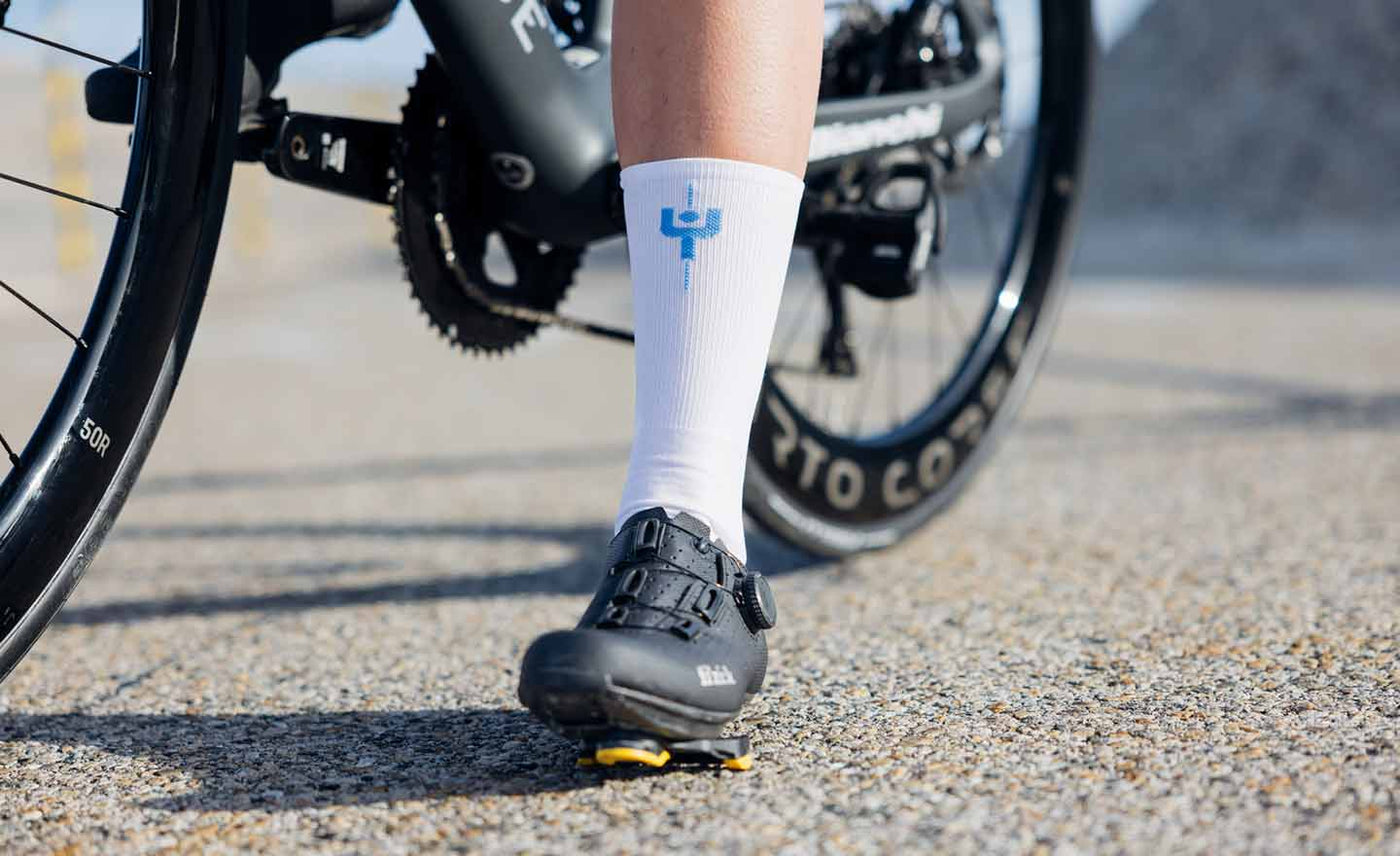 SANTINI chaussettes de vélo Mont Ventoux