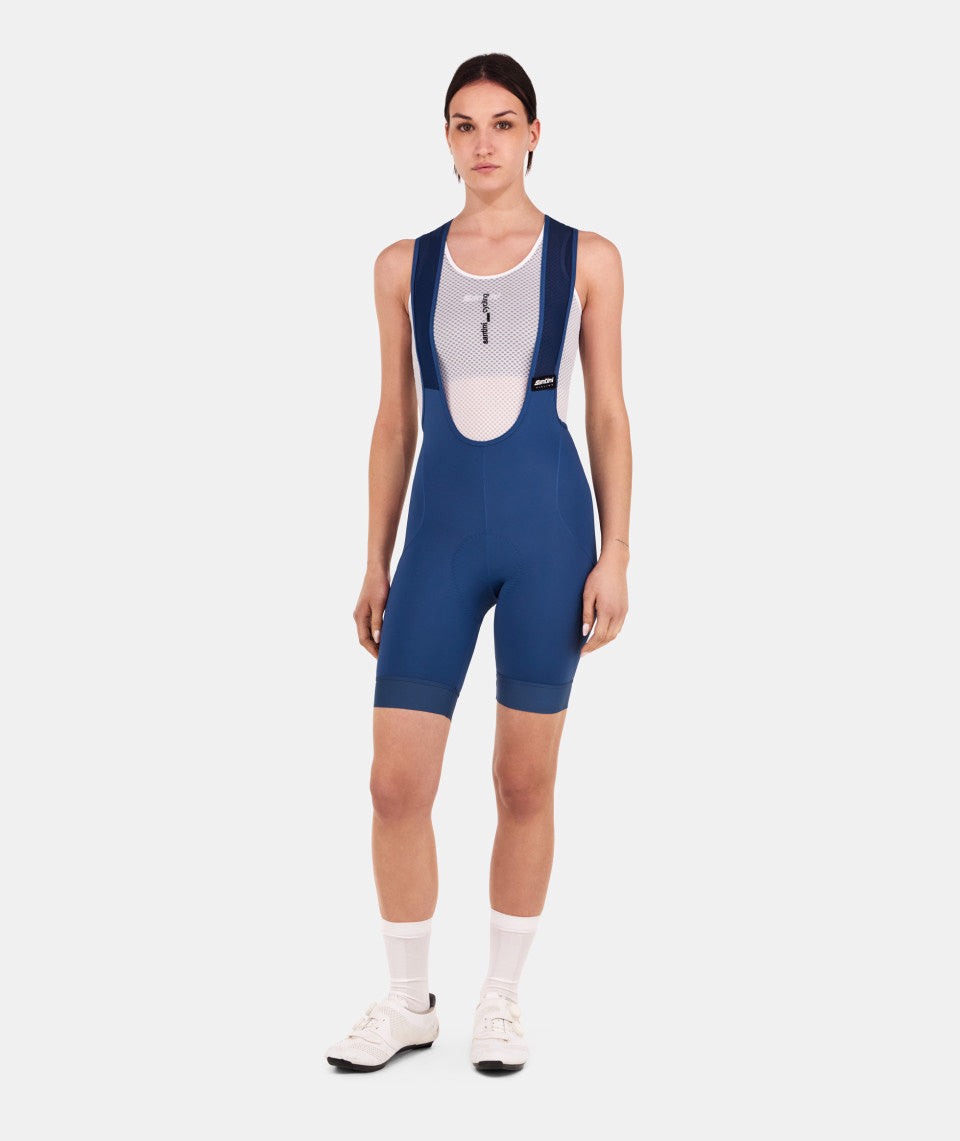 SANTINI Unico Edge - Bib vélo pour Homme (cuissard à bretelles