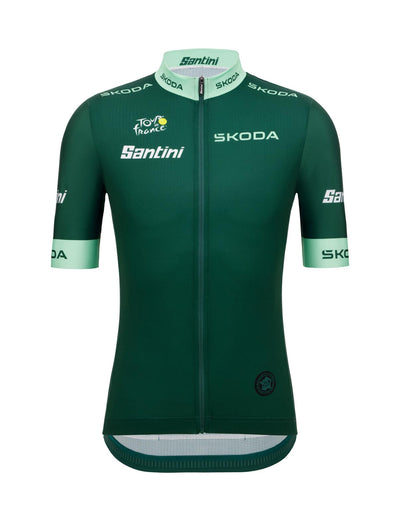 SANTINI réplique maillot meilleur sprinteur TOUR DE FRANCE - Unisexe