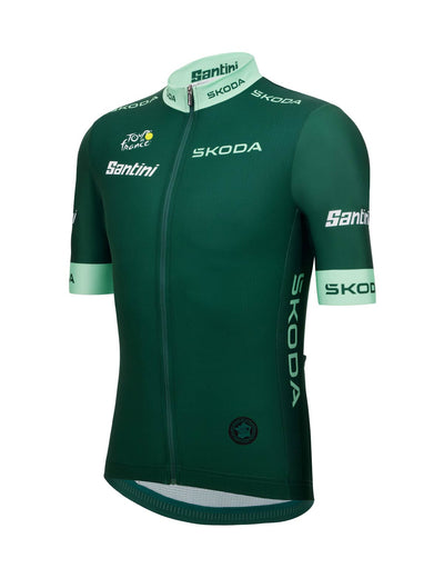SANTINI réplique maillot meilleur sprinteur TOUR DE FRANCE - Unisexe