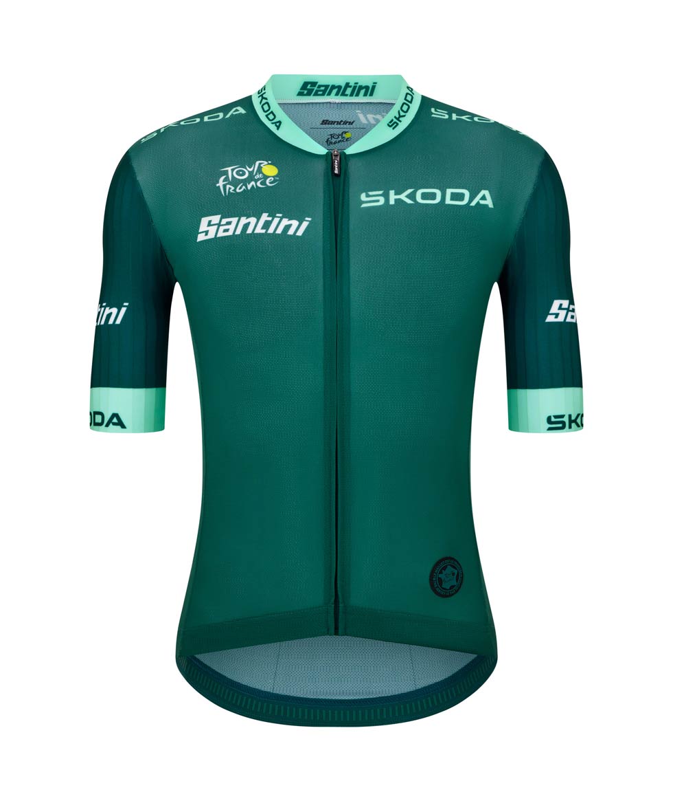 Santini maillot vert officiel du meilleur sprinteur du Tour de France - Homme