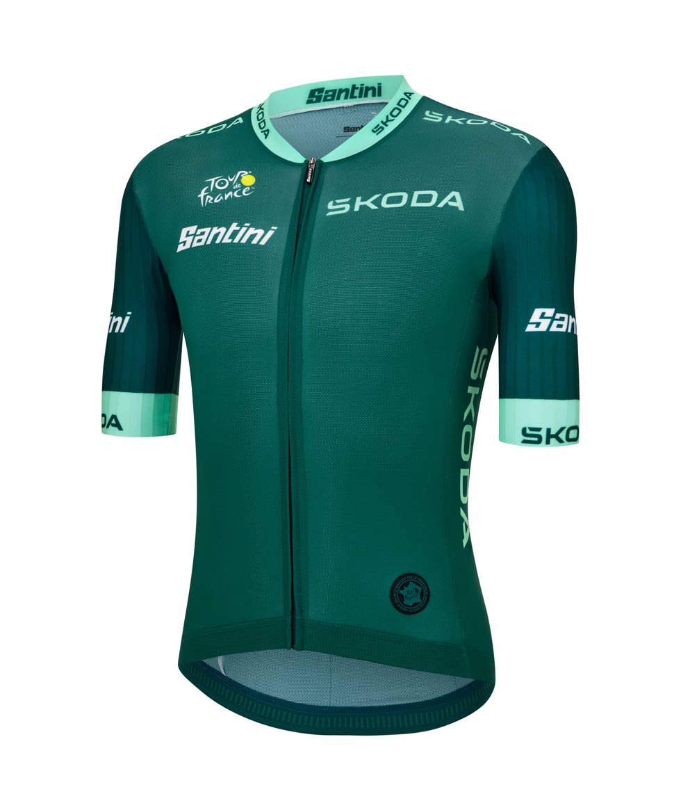 Santini maillot vert officiel du meilleur sprinteur du Tour de France - Homme