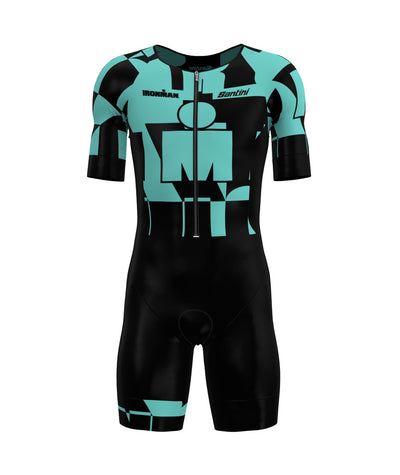 SANTINI Combinaison de triathlon (trisuit) manche courte ENIGMA - Homme