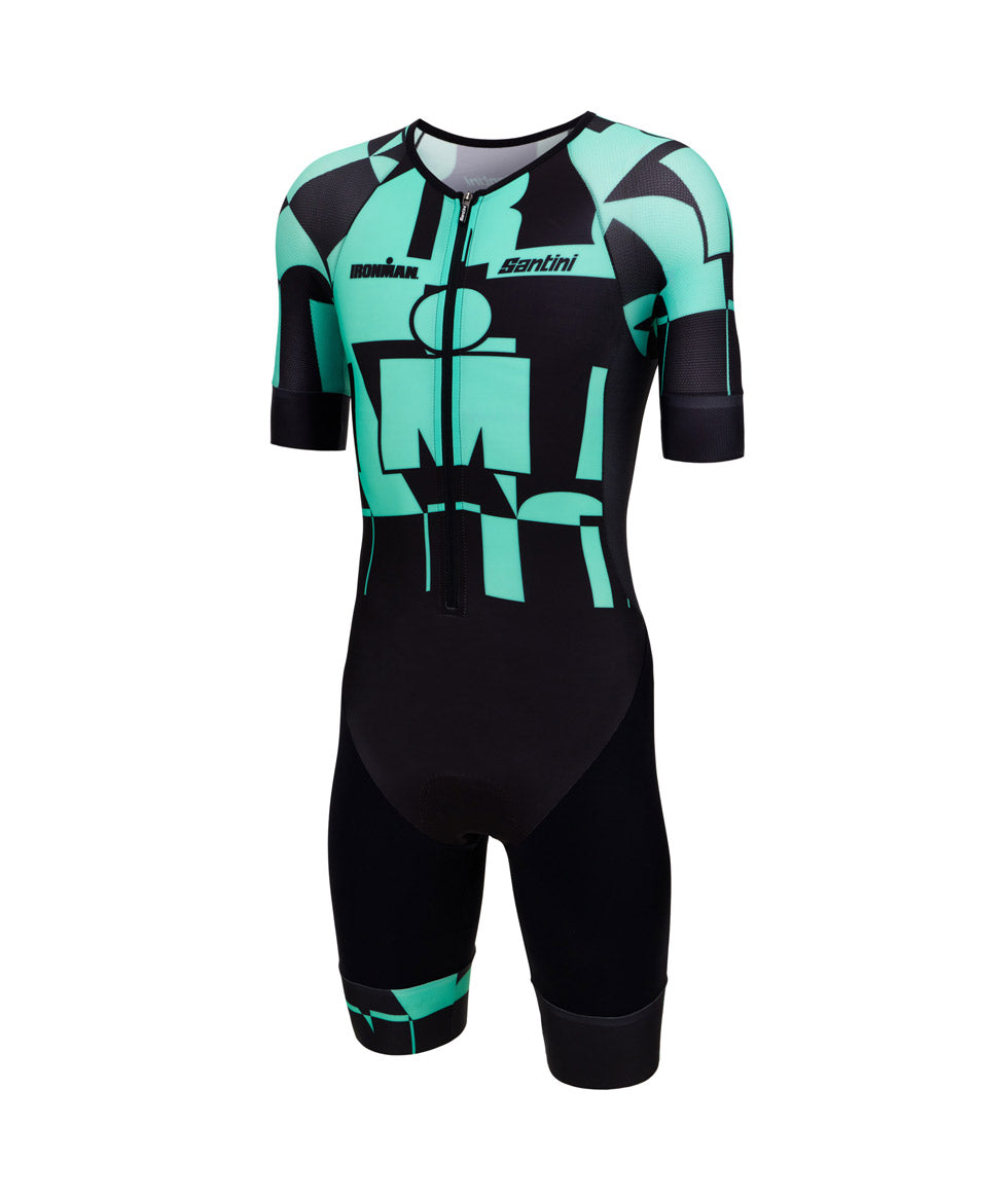 SANTINI Combinaison de triathlon (trisuit) manche courte ENIGMA - Homme