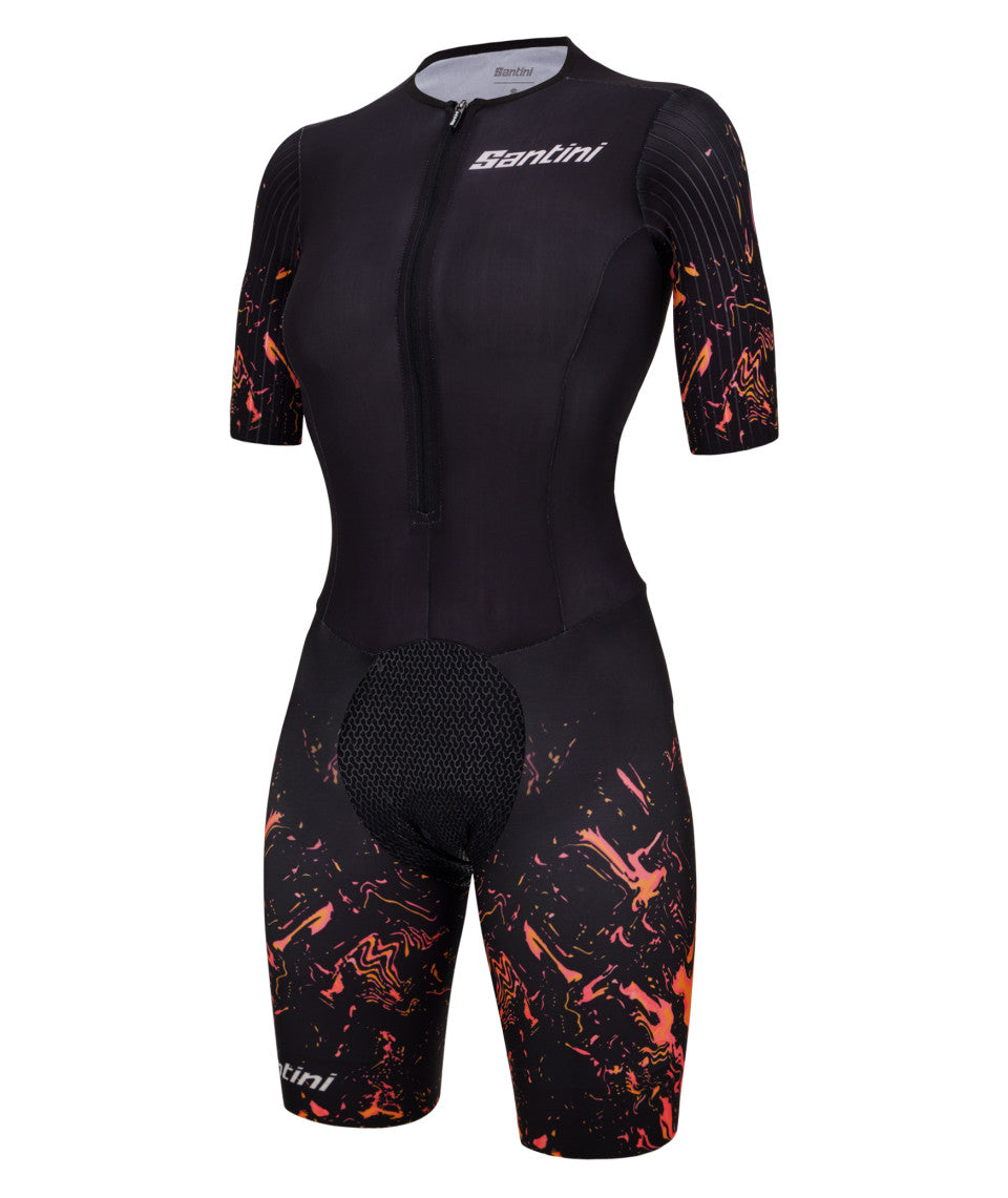 SANTINI combinaison de triathlon manche courte (trisuit) VIPER 2.0 - Femme