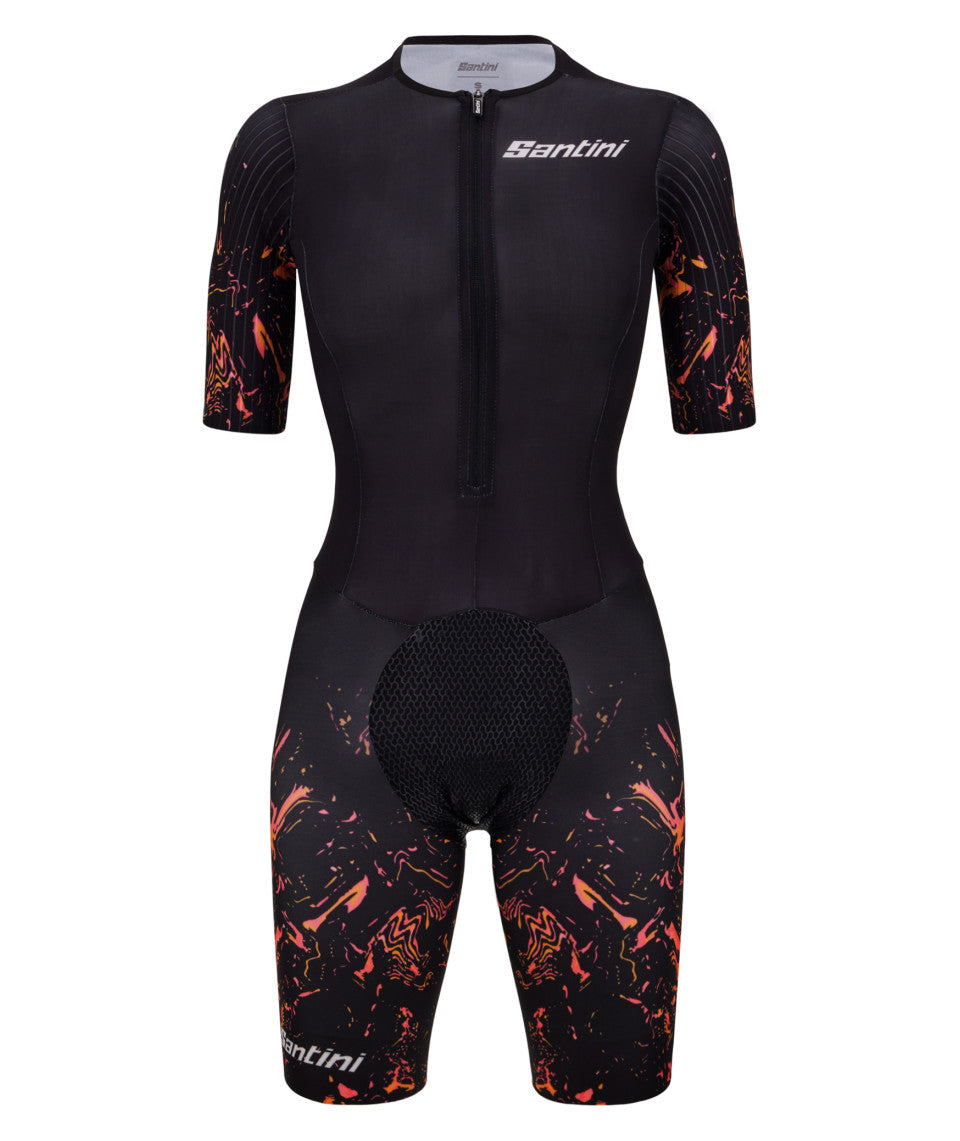 SANTINI combinaison de triathlon manche courte (trisuit) VIPER 2.0 - Femme