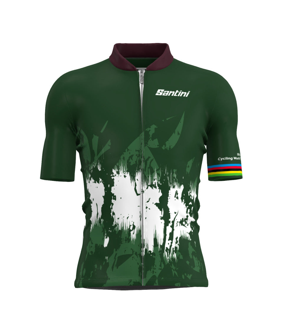 SANTINI maillot de vélo 2023 UCI GLASGOW CYCLING WORLD CHAMPIONSHIPS - ROCKY