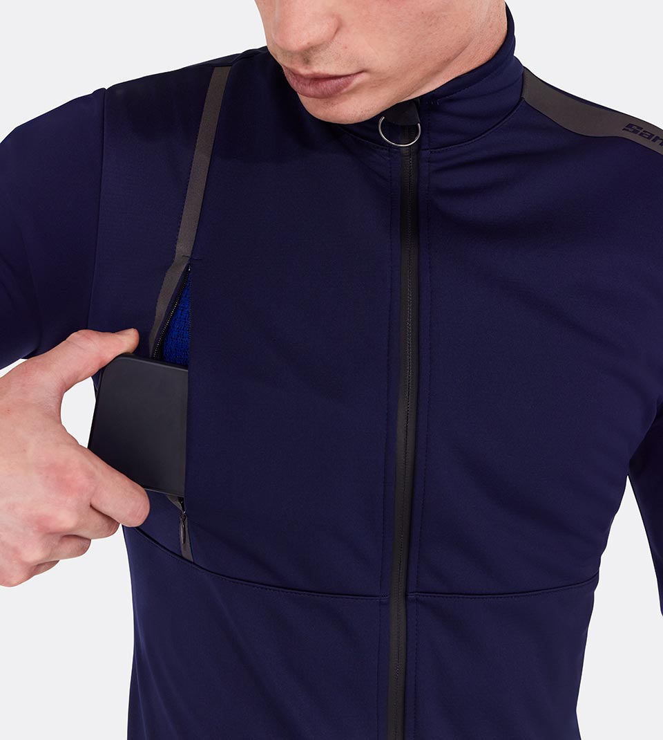 SANTINI manteau de vélo pour l'hiver VEGA +  Homme