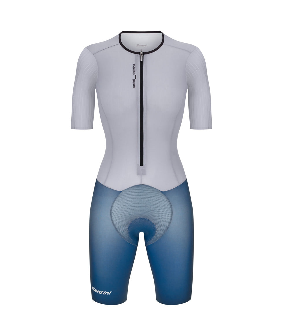 SANTINI combinaison de triathlon manche courte (trisuit) VIPER - Femme
