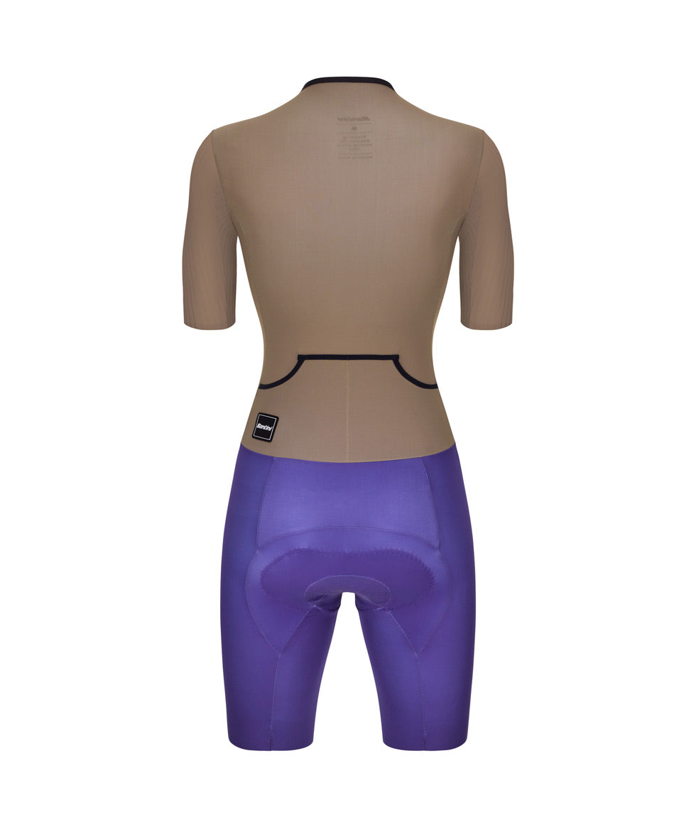 SANTINI combinaison de triathlon manche courte (trisuit) VIPER - Femme