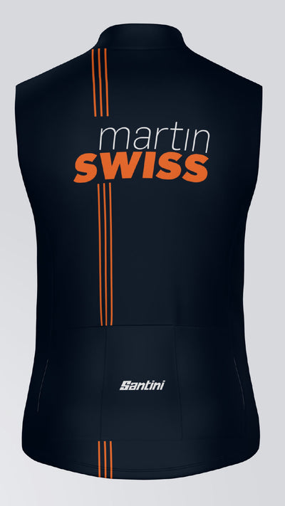 Veste coupe-vent pour le vélo STREAM Martin Swiss - Unisexe