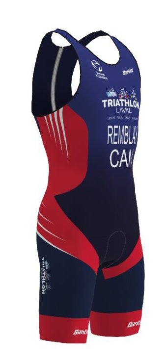 Combinaison de triathlon sans manche FLOW Triathlon Laval 2024 - Homme