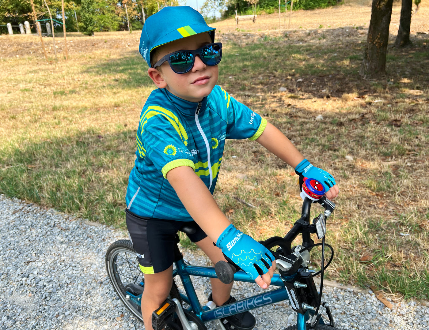 Gants de vélo pour enfant GPCQM - Unisexe
