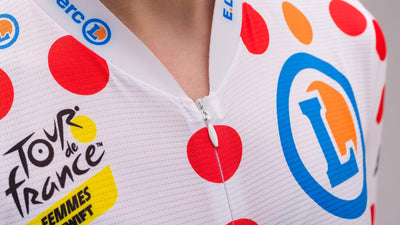 SANTINI maillot de vélo MEILLEURE GRIMPEUSE TOUR DE FRANCE OFFICIEL - Femme