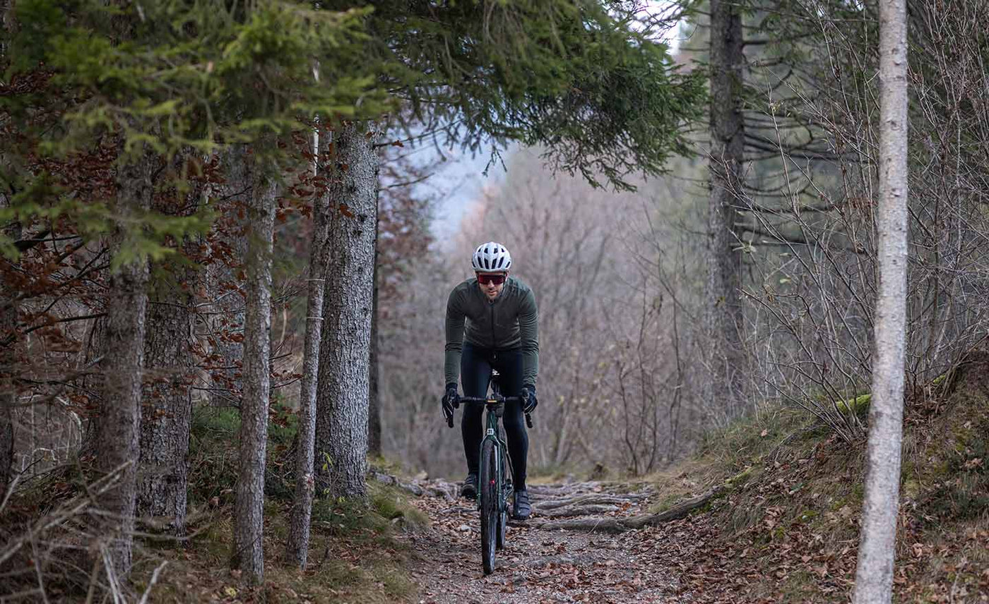 SANTINI manteau de vélo pour l'hiver VEGA TRAIL - Homme