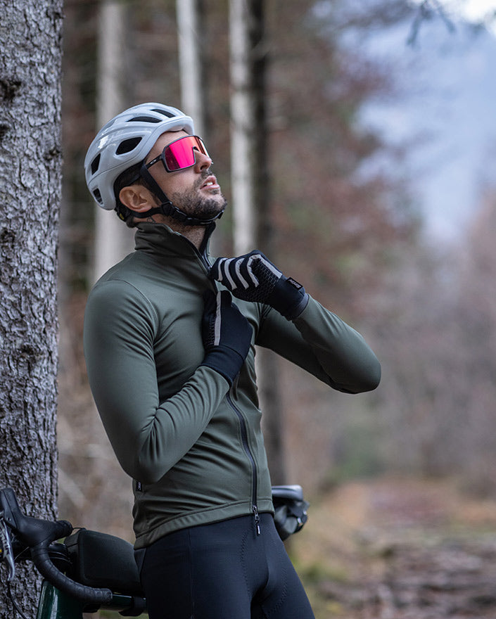 SANTINI manteau de vélo pour l'hiver VEGA TRAIL - Homme