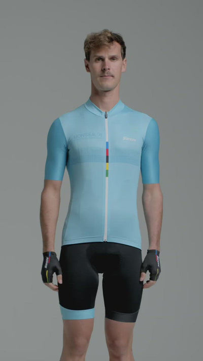 SANTINI Maillot de vélo UCI MONTRÉAL 1974 - Homme